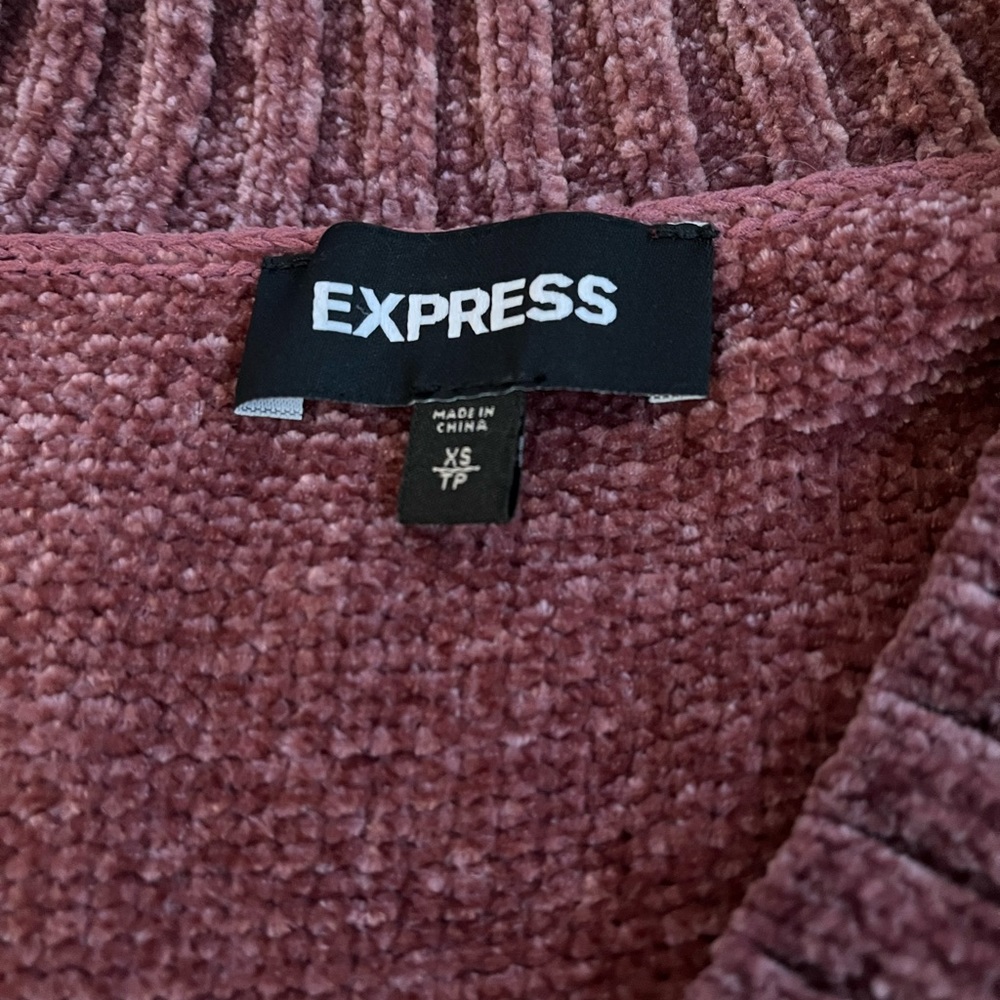 Express Maroon Sweater